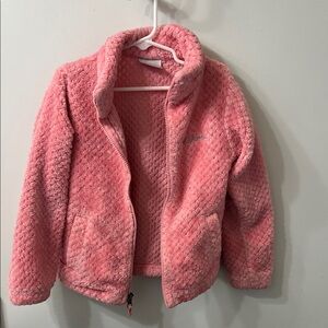 Columbia Pink Sherpa Puffer Jacket for Kids